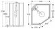Душова кабіна Ido Showerama 10-5 Comfort 80x90 (558.360.00.1) сріблястий профіль/скло прозоре з піддоном 271947 фото 2