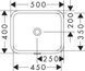 Умывальник Hansgrohe Xuniva 45x35 см 60154450 915556 фото 3