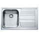 Кухонна мийка Franke Logica Line LLL 611-79 (101.0381.810) декор ліва 139901 фото 1