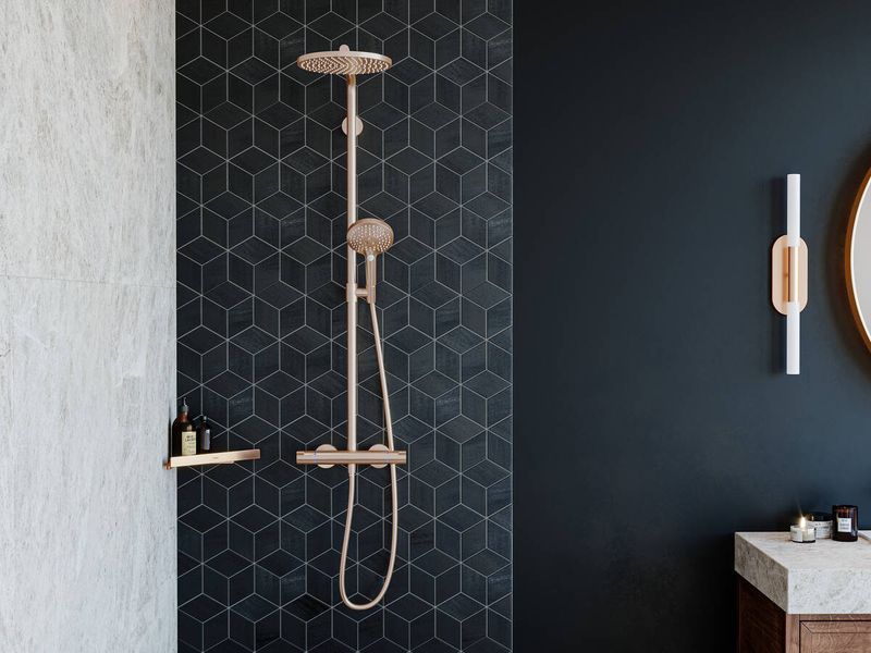 Полиця для ванної кімнати Hansgrohe AddStoris 41741000 (хром) 427924 фото