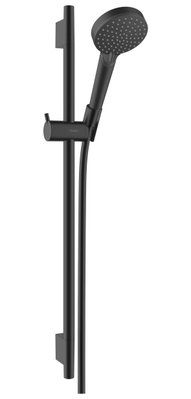 Душевой набор Hansgrohe Vernis Blend Vario EcoSmart S Puro 26423670 (чёрный матовый) 491164 фото
