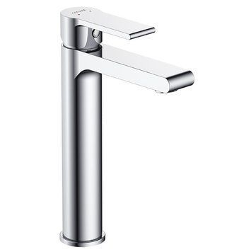 Змішувач для умивальника Cersanit Brasco S951-366 високий з/дк click-clack (хром) 436980 фото