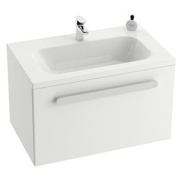 Тумба з умивальником Ravak Chrome SD 800 (X000000534+XJG01280000) біла 280507 фото