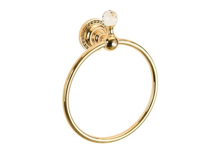 Кольцо для полотенец Kugu Swan 404G (золото) 134224 фото