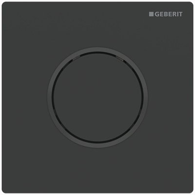 Змивна клавіша для пісуару Geberit Sigma 10 (116.015.16.1) чорний матовий/чорний/чорний матовий 683972 фото