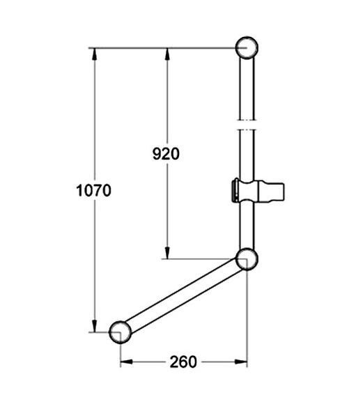 Душова штанга Grohe Relexa Plus 28587000 (хром) 67791 фото