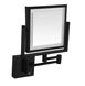 Косметическое зеркало Volle 2500.281104 с LED подсветкой и сенсорным включением (черный) 537943 фото 1