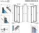 Душевая кабина Radaway Essenza New KDJ B+S1 100x110 R (385083-01-01R+384053-01-01) профиль хром/стекло прозрачное 265979 фото 2