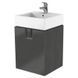 Тумба під умивальник Kolo Twins 60см (89488000) чорна 128222 фото 2