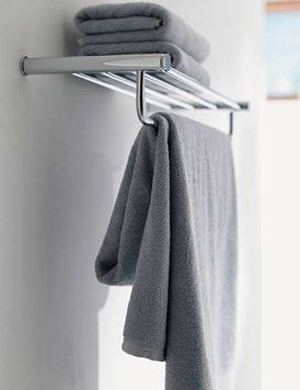 Полиця для рушників Duravit D-Code 0099251000 (хром) 114774 фото
