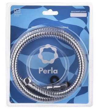 Душовий шланг Perla PSH800 (100 см) хром 503614 фото