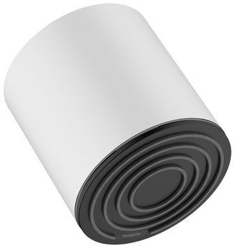 Верхній душ Hansgrohe Pulsify S 105 1jet EcoSmart 24132700 (білий матовий) 478906 фото