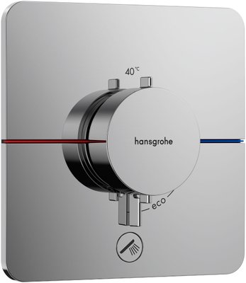 Змішувач для душа Hansgrohe ShowerSelect Comfort Q 15589000 скрытого монтажа с термостатом (хром) 694255 фото