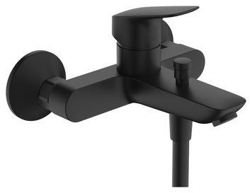 Змішувач для ванни Hansgrohe Logis 71400670 (чёрный матовый) 694460 фото