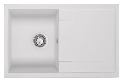 Гранітна мийка Granado Vigo (white) 146850 фото