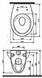 Унитаз подвесной Kolo Idol M1310000U с сиденьем полипропилен 120078 фото 2
