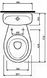 Унітаз-компакт Kolo Idol 1903300U з сидінням поліпропілен (косий випуск) 116839 фото 2