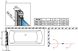 Шторка для ванни Radaway Fuenta New PND 100/L (208210-01L) профіль хром/скло прозоре 209371 фото 3