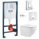 Комплект інсталяції Grohe Rapid SL 38772001 із унітазом Volle Amadeus M Rimless 13-06-055M із сидінням Slim Soft Closing 435729 фото 1