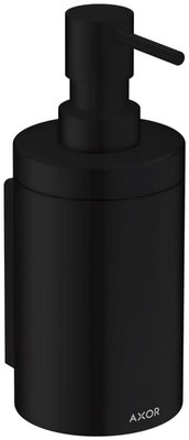 Дозатор для жидкого мыла Axor Universal Circular 42810670 (чёрный матовый) 436300 фото