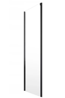 Боковая стенка Radaway Idea Black S1 100 L (387052-54-01L) чёрный профиль/стекло прозрачное 279263 фото
