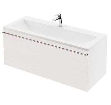 Тумба с умывальником Ravak Clear SD 1000 (X000000759+XJJ01110000) белая 280603 фото