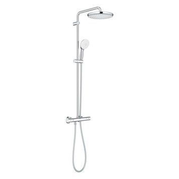 Душевая система Grohe Tempesta System 250 26670001 с термостатом (хром) 872649 фото