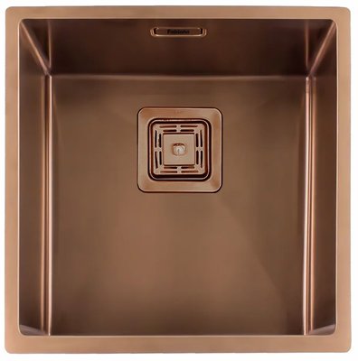 Кухонная мойка Fabiano Quadro 44x44 R10 (8216.401.0895) Nano Copper 425755 фото