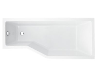 Ванна акриловая Besco Integra 150x75 (WAI-150-PP) без ножек, правая 371406 фото