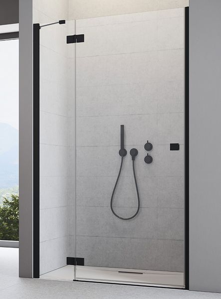 Душевая дверь Radaway Essenza New Black DWJ 100 L (385014-54-01L) чёрный профиль/стекло прозрачное 279267 фото
