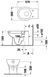 Унитаз напольный Duravit Foster 0177090000 70353 фото 2