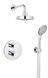 Душевая система Grohe Grohtherm 3000 Cosmopolitan 34399000 с термостатом (хром) 99322 фото 1