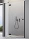 Душевая дверь Radaway Essenza New Black DWJ 100 L (385014-54-01L) чёрный профиль/стекло прозрачное 279267 фото 2