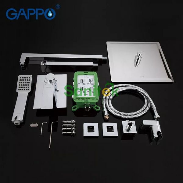 Душова система Gappo G7102 (хром) 927280 фото
