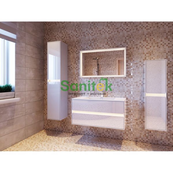 Зеркало для ванной комнаты Ювента Botticelli Torino TrM-120 (белое) 138969 фото