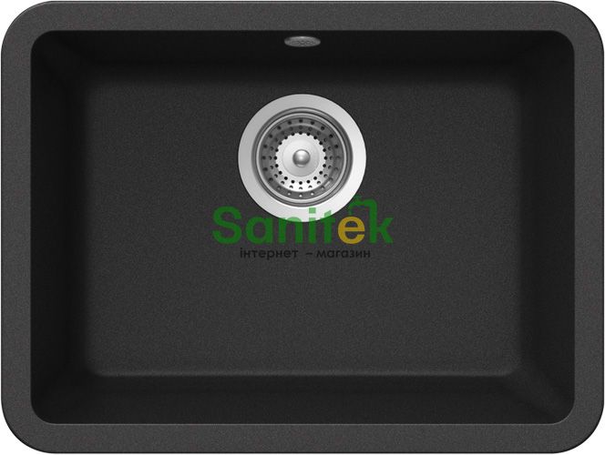 Гранітна мийка Schock Solido N-100 Cristalite/Metal Onyx 10 (27025010) 144599 фото