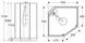Душова кабіна Ido Showerama 10-5 Comfort 90x90 (558.124.00.1) сріблястий профіль/скло прозоре/скло матове з піддоном 262270 фото 5