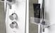 Душевая кабина Ido Showerama 10-5 Comfort 90x90 (558.124.00.1) серебристый профиль/стекло прозрачное/стекло матовое с поддоном 262270 фото 4