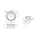 Кухонна мийка Lidz 490-A Micro Decor 0,8 мм (LIDZ490ADEC) 384968 фото 2