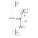 Душовий набір Grohe QuickFix Vitalio Start 27942001 869613 фото 2
