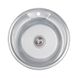 Кухонна мийка Lidz 490-A Micro Decor 0,8 мм (LIDZ490ADEC) 384968 фото 1