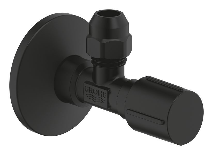 Угловой вентиль Grohe 22074KF0 (1/2х3/8) фантомный черный 711828 фото