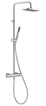 Душова система Kludi A-Qa Dual Shower System 4909505-00 з термостатом (хром) 128521 фото