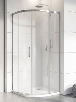 Душевая кабина Radaway Idea PDD 100x80 L (387153-01-01+387139-01-01) профиль хром/стекло прозрачное 281779 фото