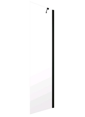 Бічна стінка Radaway Essenza New Black S1 120 (384054-54-01) чорний профіль/скло прозоре 279341 фото