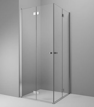 Душова кабіна Radaway Fuenta New KDD-B 100x80 L (384072-01-01LB+384070-01-01RB) профіль хром/скло прозоре 268337 фото