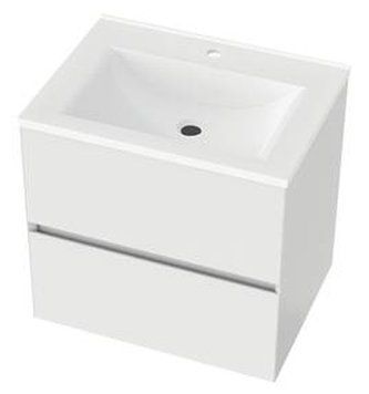 Тумба с умывальником Koller Pool Neon Cube 60 см (NC600BLP) белый 489050 фото
