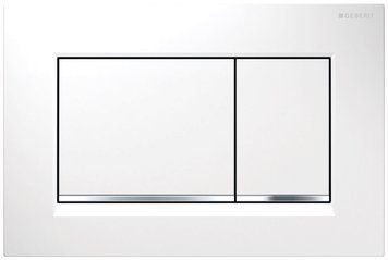 Змивна клавіша Geberit Sigma 30 (115.883.KJ.1) білий/хром/білий 140654 фото