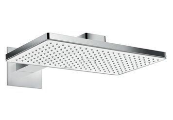 Верхний душ Hansgrohe Rainmaker Select 460 1jet EcoSmart 24013400 (белый-хром) 129407 фото