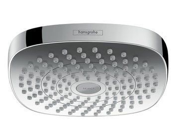 Верхний душ Hansgrohe Croma Select E 180 2jet EcoSmart 26528000 (хром) 129425 фото